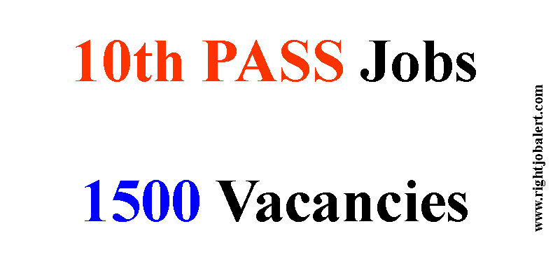 10th Pass Jobs- 1500 Vacancies in Chhattisgarh