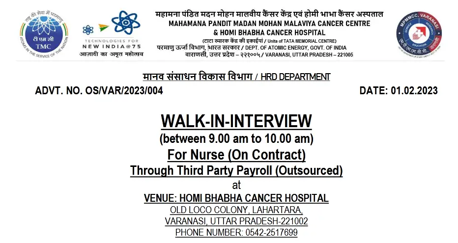 24 Nursing Officer Recruitment Attend the Interview