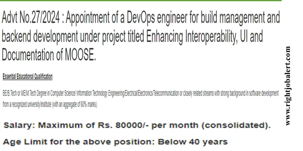 NCBS 80,000 Salary Devops Engineer - Computer Science,Information Technology,Electrical,Electronics and Telecommunication Engineering Job Opportunities